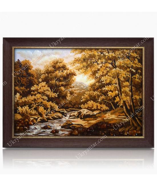 Picture Autumn Landscape from amber | Ukryantar.com